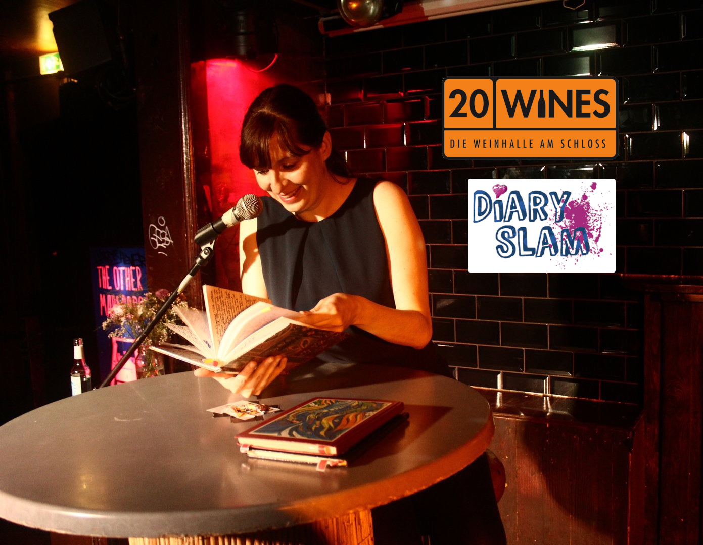 Ticket & Wein: DIARY SLAM 22.02.24 (nur Click & Collect)